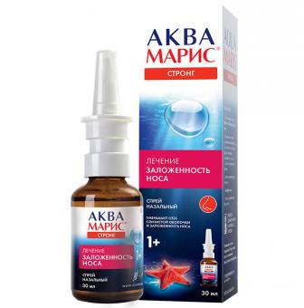 АКВА МАРИС СТРОНГ спрей назал. фл.-доз 30 мл