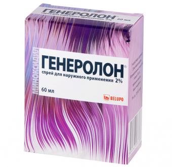 ГЕНЕРОЛОН спрей наруж. 2% фл.-доз 60 мл
