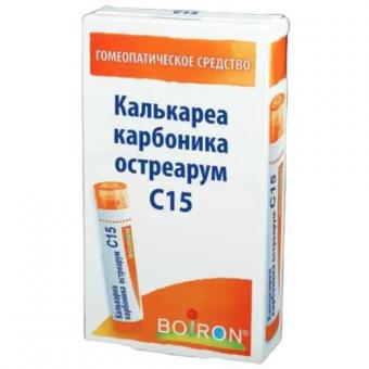 КАЛЬКАРЕА КАРБОНИКА ОСТРЕАРУМ С15 гранулы гомеопатич. 4 гр