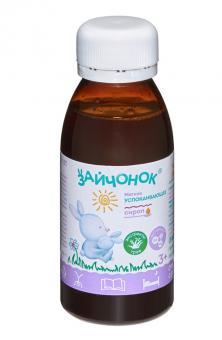 ЗАЙЧОНОК сироп успокаивающ. фл. 100 мл