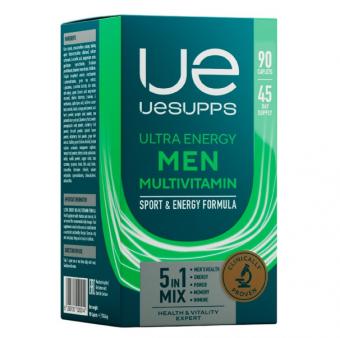 UESUPPS УЛЬТРА ЭНЕРДЖИ МЕН МУЛЬТИВИТАМИН ФОРМУЛА табл. №90