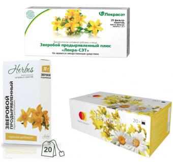 ФИТОЧАЙ ЗВЕРОБОЙ ТРАВА ф/п №20