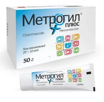 МЕТРОГИЛ ПЛЮС с аппликатором гель вагин. туба 50 гр /апплик. №10