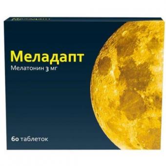МЕЛАДАПТ табл. п/о плен. 3 мг №60
