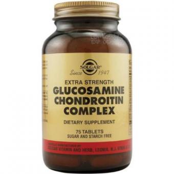 СОЛГАР ГЛЮКОЗАМИН-ХОНДРОИТИН ПЛЮС табл. №75