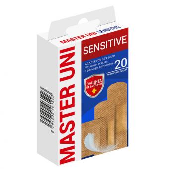 ЛЕЙКОПЛАСТЫРЬ НАБОР МАСТЕР ЮНИ SENSITIVE №20