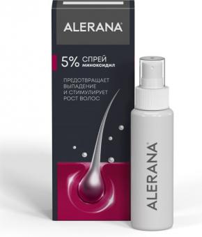 АЛЕРАНА спрей наруж. 5% фл. 60 мл