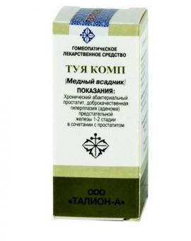 ТУЯ КОМП. капли внутр. фл.- кап. 25 мл
