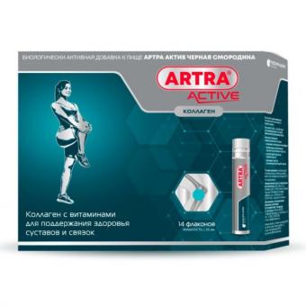 АРТРА АКТИВ р-р внутр. черная смородина фл. 25 мл №14