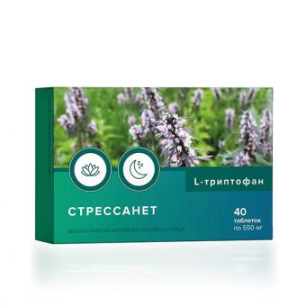 СТРЕССАНЕТ L-ТРИПТОФАН ТМ табл. №40