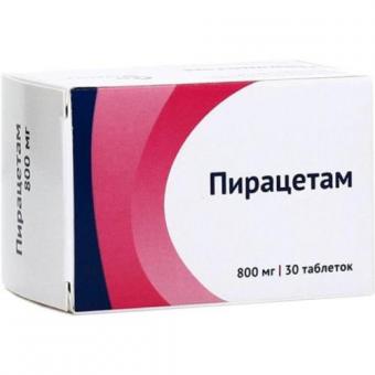 ПИРАЦЕТАМ ОЗОН табл. п/о плен. 800 мг №30