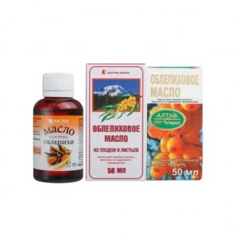 ОБЛЕПИХОВОЕ МАСЛО масло д/внутр. и наружн. примен. 50 мл