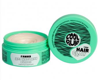 COOL RULE (КУЛ РУЛ) ГЛИНА ДЛЯ ВОЛОС 75 мл сверхсильная фиксация