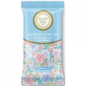 ФЬЕРИ ДЕЯ САЛФЕТКИ ВЛАЖНЫЕ цветочный микс №20