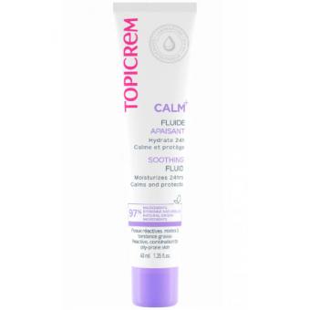 ТОПИКРЕМ КАЛМ+ ФЛЮИД ДЛЯ ЛИЦА 40 мл успокаивающ.