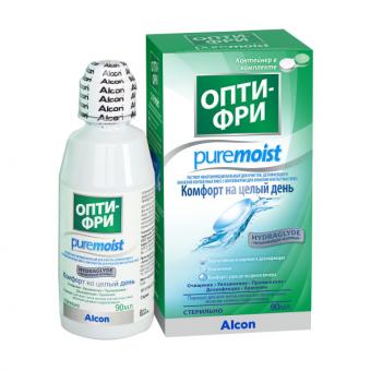 РАСТВОР ДЛЯ ЛИНЗ ОПТИ-ФРИ PURE MOIST 90 мл