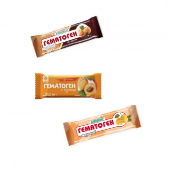 ГЕМАТОГЕН пастилки с курагой
