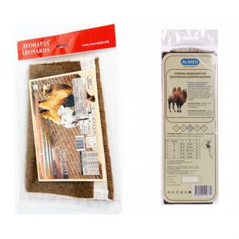 НАКОЛЕННИК СОГРЕВАЮЩИЙ верблюжья шерсть р.3 (М)