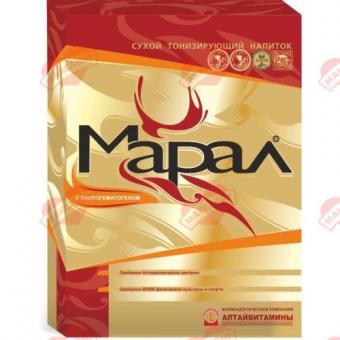 МАРАЛ С ПАНТОГЕМАТОГЕНОМ пор д/приг.р-ра тонизирующ. 300 гр