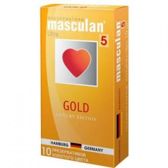 ПРЕЗЕРВАТИВЫ МАСКУЛАН GOLD №10