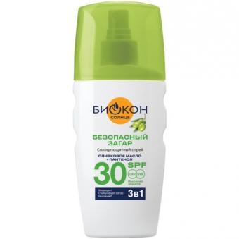 БИОКОН СПРЕЙ СОЛНЦЕЗАЩИТНЫЙ 160 мл SPF30 водост.