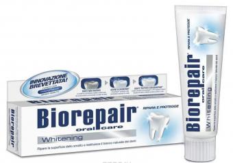 БИОРЕПЕЕР ЗУБНАЯ ПАСТА 75 мл отбеливающая