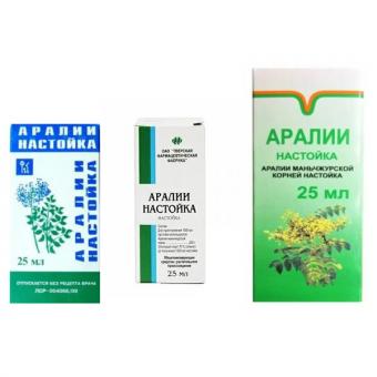 АРАЛИЯ настойка фл. 25 мл