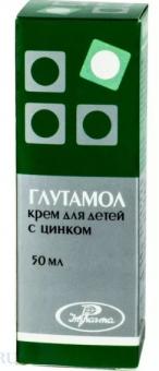 ГЛУТАМОЛ С ЦИНКОМ крем детский 50 гр