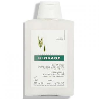 КЛОРАН (KLORANE) МОЛОЧКО ОВСА ШАМПУНЬ 200 мл для всех типов волос