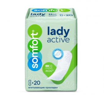 SOMFORT ПРОКЛАДКИ ПРИ НЕДЕРЖАНИИ LADY ACTIVE мини №20