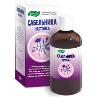 САБЕЛЬНИК ЭВАЛАР настойка фл. 100 мл