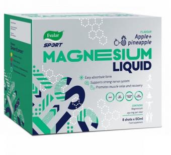 СПОРТЭКСПЕРТ МАГНИЙ ЖИДКИЙ ЭВАЛАР р-р внутр. фл. 50 мл №8