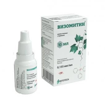 ВИЗОМИТИН капли глазные фл.- кап. 10 мл