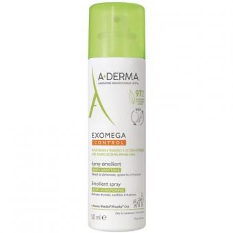 А-ДЕРМА (A-DERMA) ЭКЗОМЕГА КОНТРОЛ СПРЕЙ-ЭМОЛЕНТ ДЛЯ ЛИЦА И ТЕЛА 200 мл смягчающ.