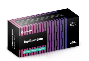 ТЕРБИНАФИН МЕДИСОРБ табл. 250 мг №28