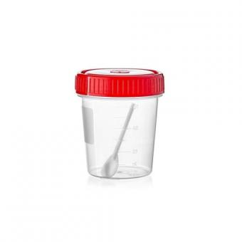 КОНТЕЙНЕР ДЛЯ АНАЛИЗА КАЛА СТЕРИЛЬНЫЙ со шпателем 60 мл