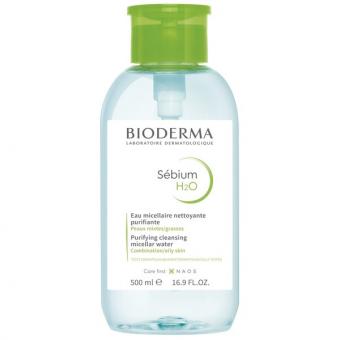 БИОДЕРМА (BIODERMA) СЕБИУМ ВОДА МИЦЕЛЛЯРНАЯ 500 мл очищающ.