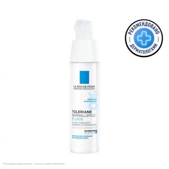 ЛЯ РОШ ПОЗЕ (LA ROCHE-POSAY) ТОЛЕРАН ДЕРМАЛЛЕРГО ФЛЮИД ДЛЯ ЛИЦА 40 мл интенс. успокаивающ.