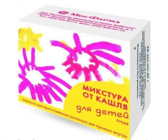 МИКСТУРА ОТ КАШЛЯ СУХАЯ для детей пор. внутр. пак. 1,47 гр №10