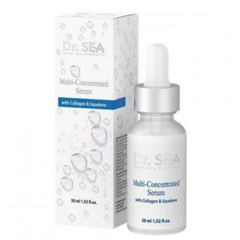 DR. SEA СЫВОРОТКА ДЛЯ ЛИЦА 30 мл коллаген/сквалан