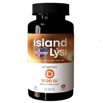 LYSI ОМЕГА-3 ВИТАМИН Д3 капс. 1000 МЕ №120