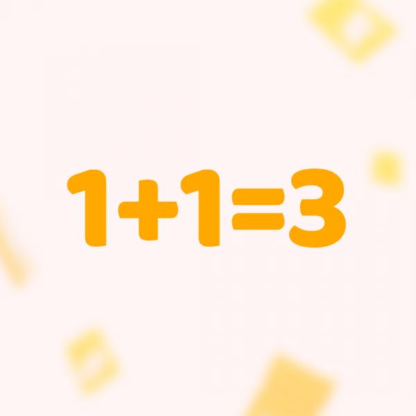 Акция 1+1=3 на ассортимент