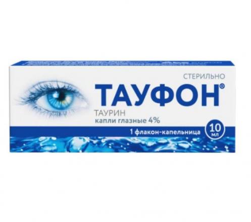 ТАУФОН ФАРМСТАНДАРТ капли глазные 4% фл.- кап. 10 мл
