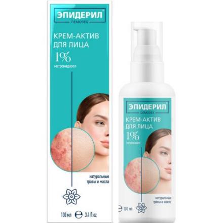 ЭПИДЕРИЛ DEMODEX КРЕМ ДЛЯ ЛИЦА 100 мл актив