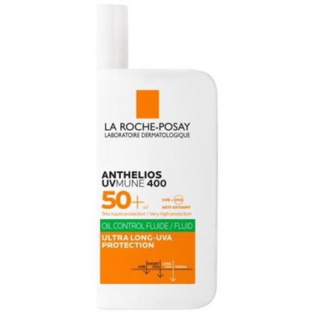 ЛЯ РОШ ПОЗЕ (LA ROCHE-POSAY) АНТГЕЛИОС UVMUNE400 ФЛЮИД ДЛЯ ЛИЦА СОЛНЦЕЗАЩИТНЫЙ 50 мл SPF50+ матирующ.