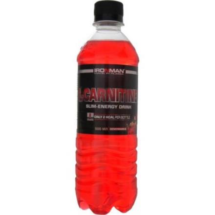 IRONMAN L-КАРНИТИН напиток земляника 0,5 л
