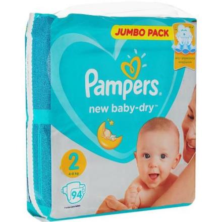 ПАМПЕРС ПОДГУЗНИКИ ДЕТСКИЕ НЬЮ БЕБИ 4-8 кг №94