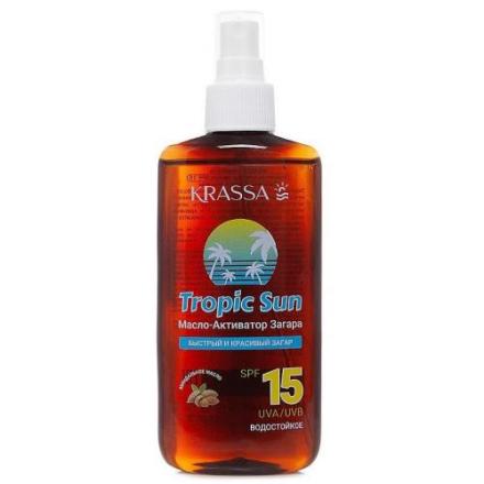 KRASSA МАСЛО ДЛЯ ЗАГАРА 150 мл SPF15