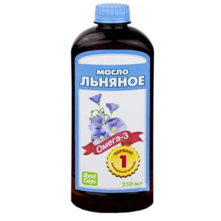 ЛЬНЯНОЕ МАСЛО РЕАЛКАПС фл. 250 мл