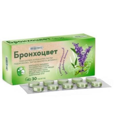 BIOFORTE БРОНХОЦВЕТ табл. №30
